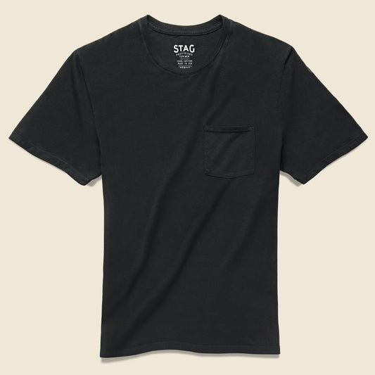 Pocket Tee - Black