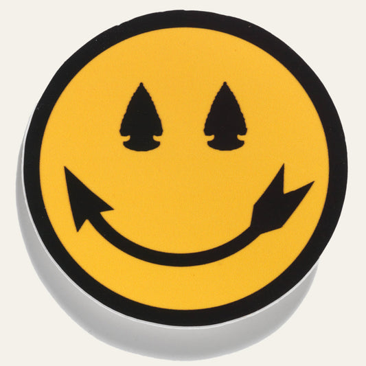 Steven Paul Judd Smiling Arrowhead Sticker