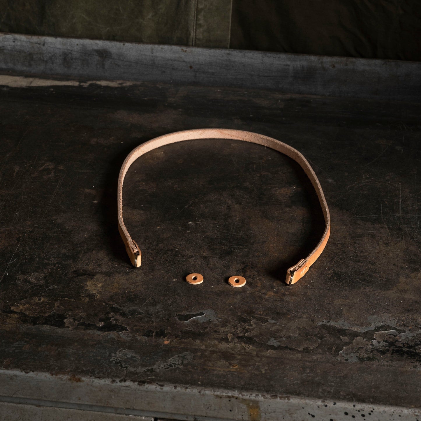 Short Camera Strap - Natural