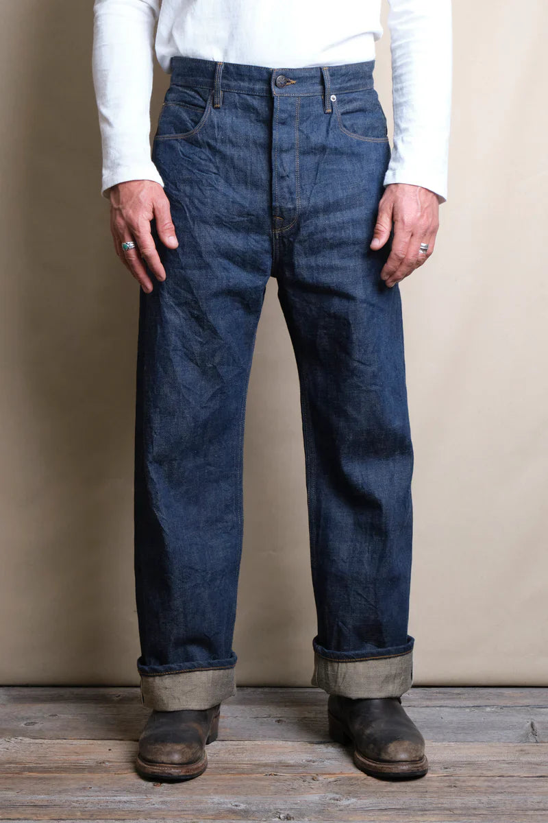 Modesto Straight Cut- 13oz Natural Rinsed Denim