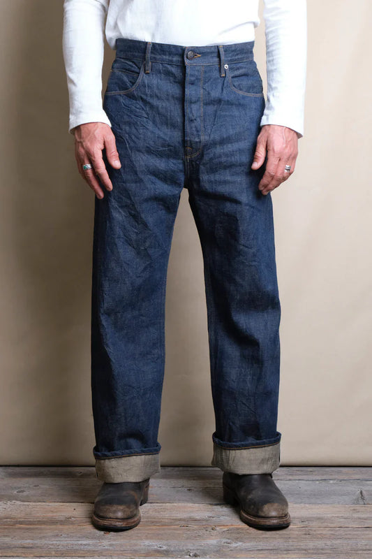 Modesto Straight Cut- 13oz Natural Rinsed Denim