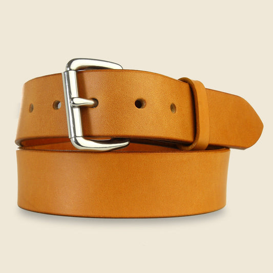 Standard Belt - Tan/Stainless Steel