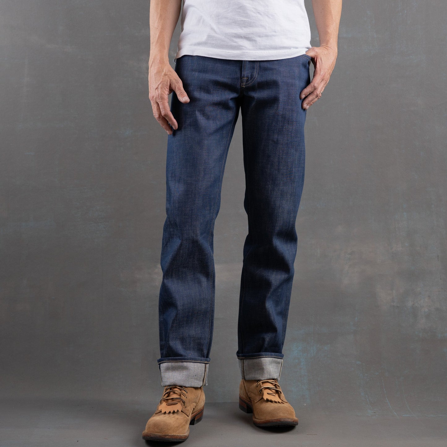 PRE ORDER: 14oz Sky Slub Selvage