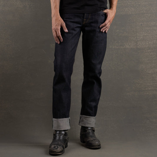 True Straight 14.75oz Dark Fest Denim