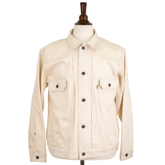 Type 2 X105 12 Oz Ecru Natural Selvedge Jacket
