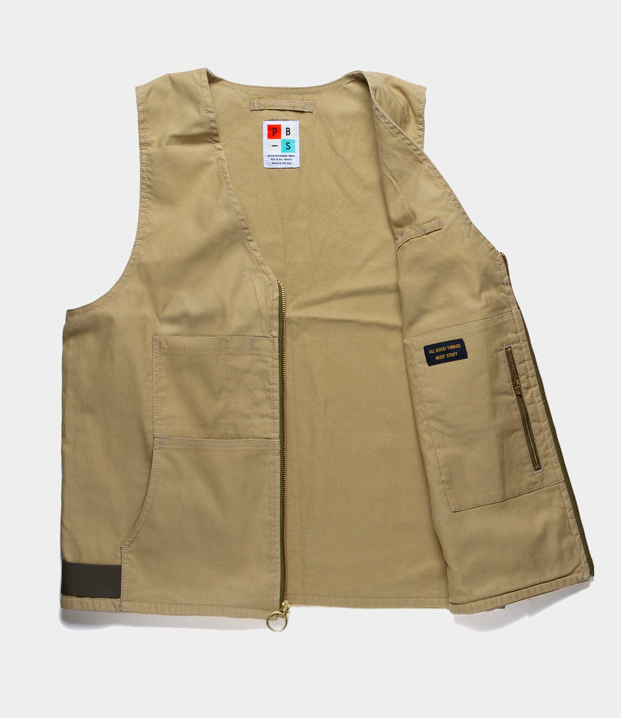 PB-S’s Utility Vest Tan