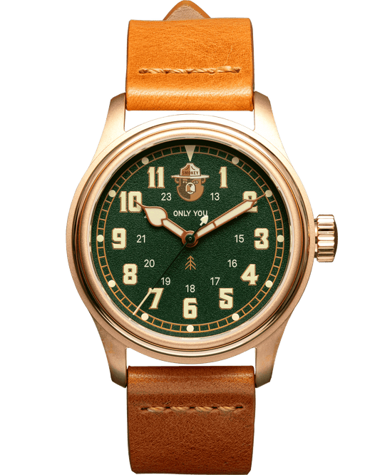The Smokey Bear 80th Anniversary Edition Watch (Forest Green)