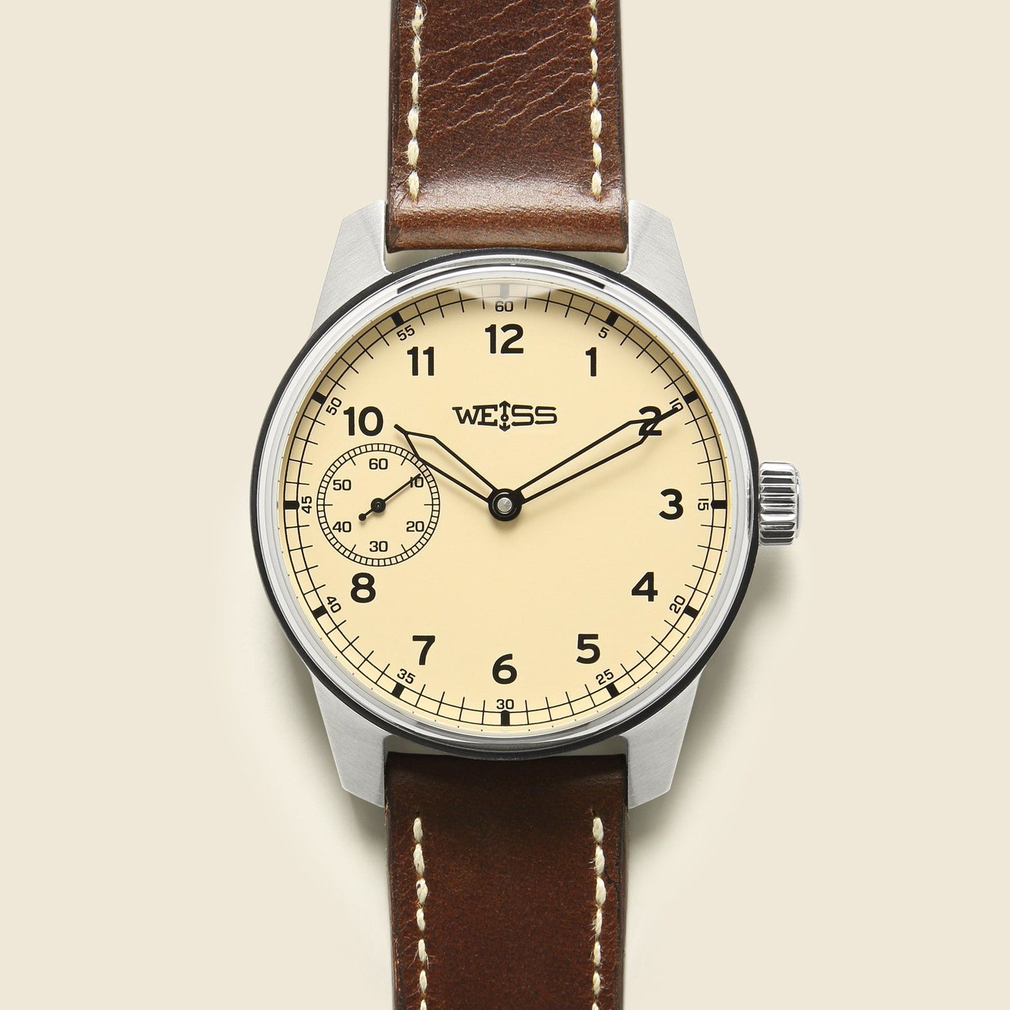 Standard Issue Field Watch 42mm - Latte/Brown