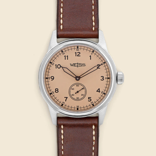 Standard Issue Field Watch 38mm - Latte/Brown