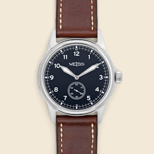 Standard Issue Field Watch 38mm - Blue/Brown