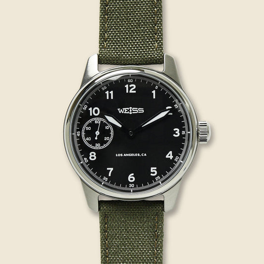 Standard Issue Field Watch 42mm - Black/Olive