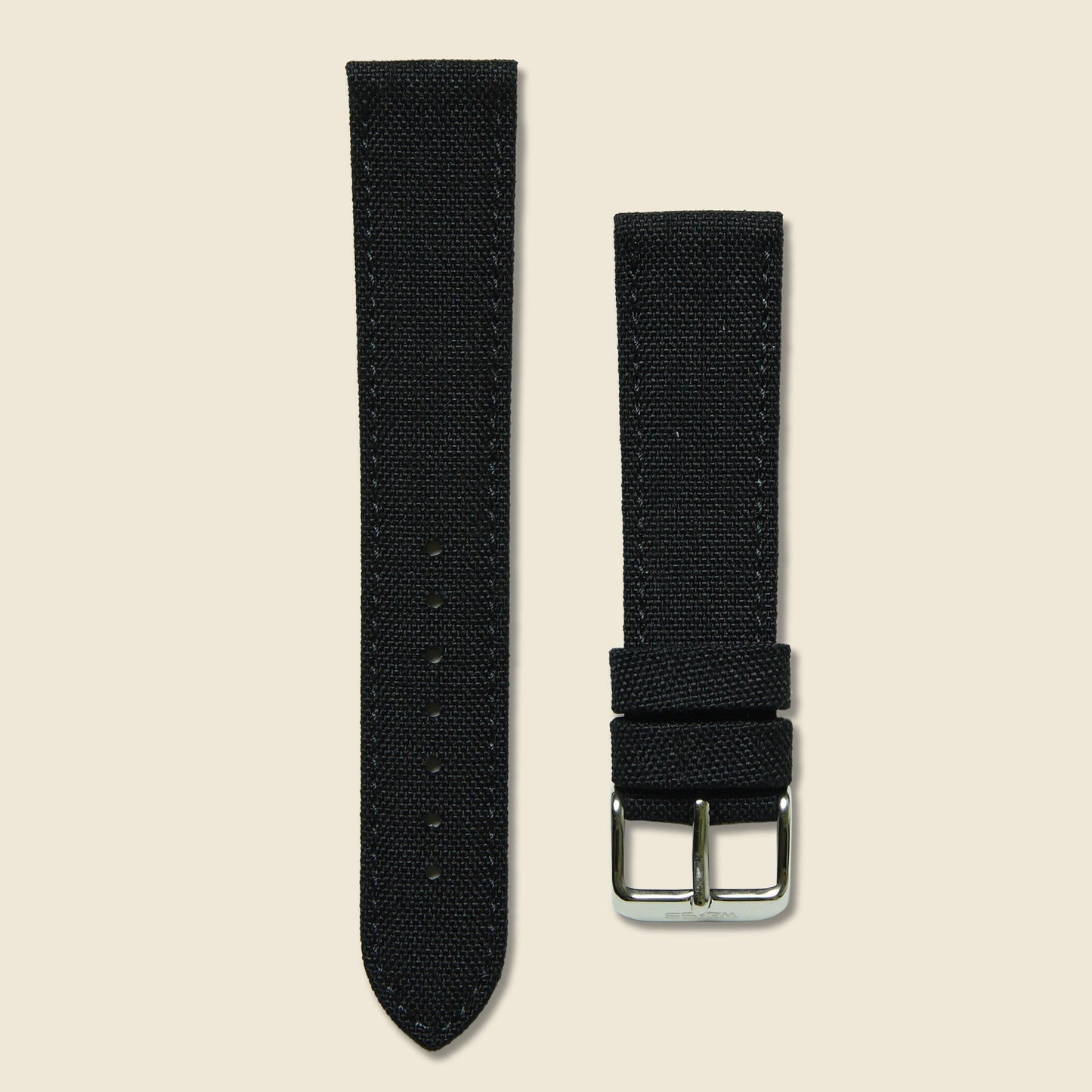 Canvas Watch Band - Black