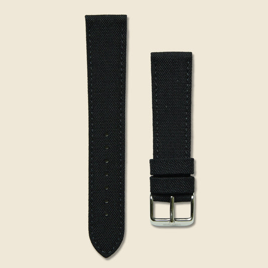 Canvas Watch Band - Black
