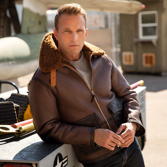 The C44 Sheepskin Flight Jacket Z21C122