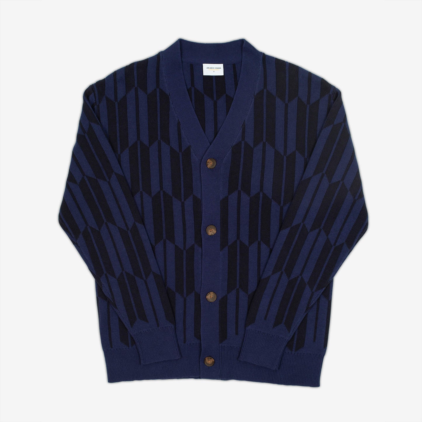 Arrow Cardigan Sweater - Indigo