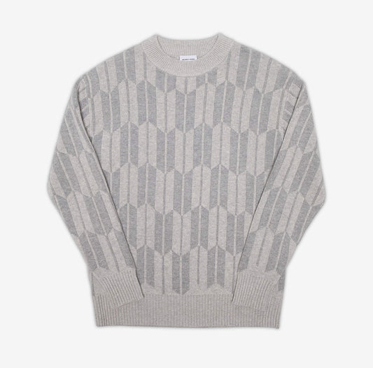 Arrow Crewneck Sweater - Grey