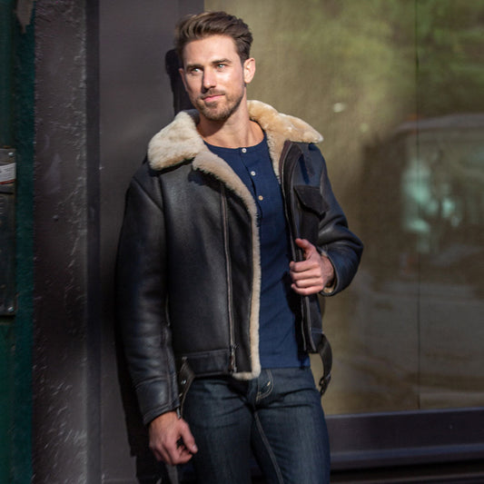 B-2 Sheepskin Jacket Z21C106