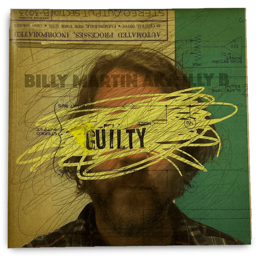 Billy Martin - 'Guilty' Clear Vinyl Record