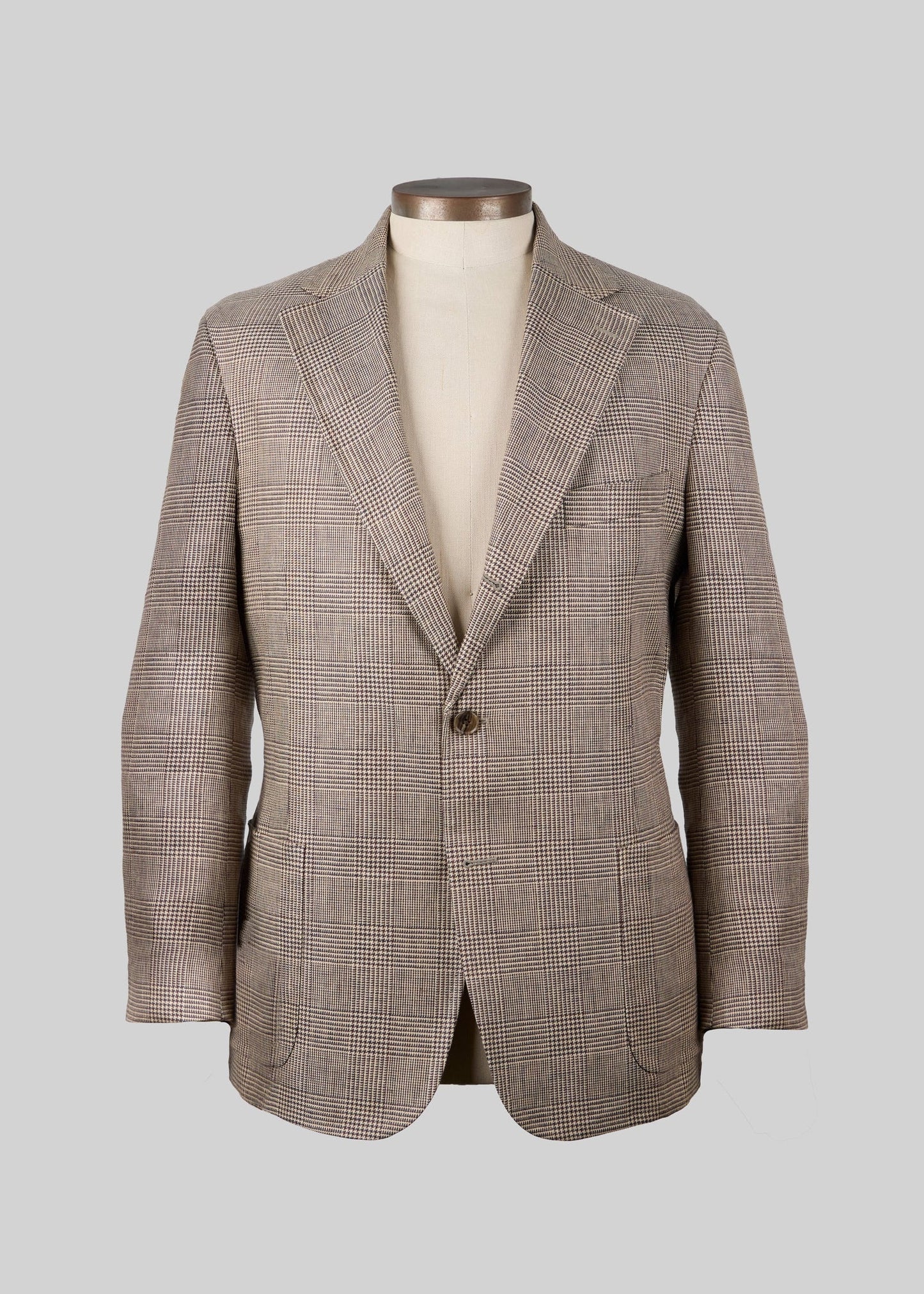 Irish Linen Glen Check Sport Coat