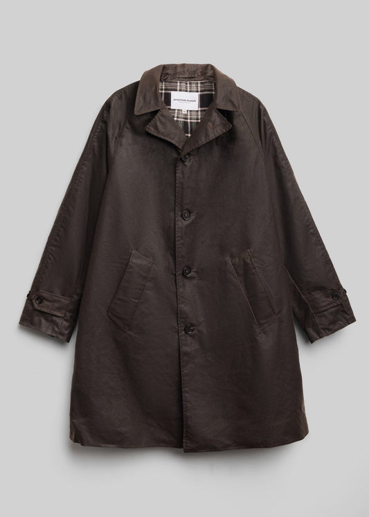 The Waxed Trench Coat