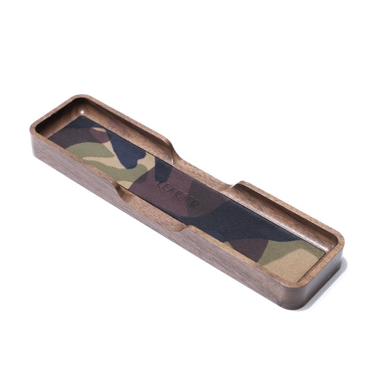 Camo Leather Pen Holder