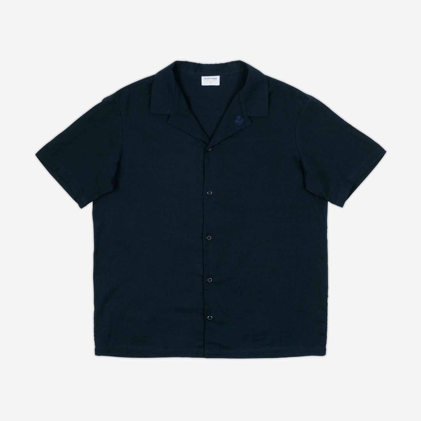 Camp Collar Shirt - Deep Indigo