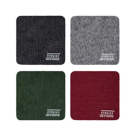 Kyrgies Coaster 4-Pack - Assorted Dark