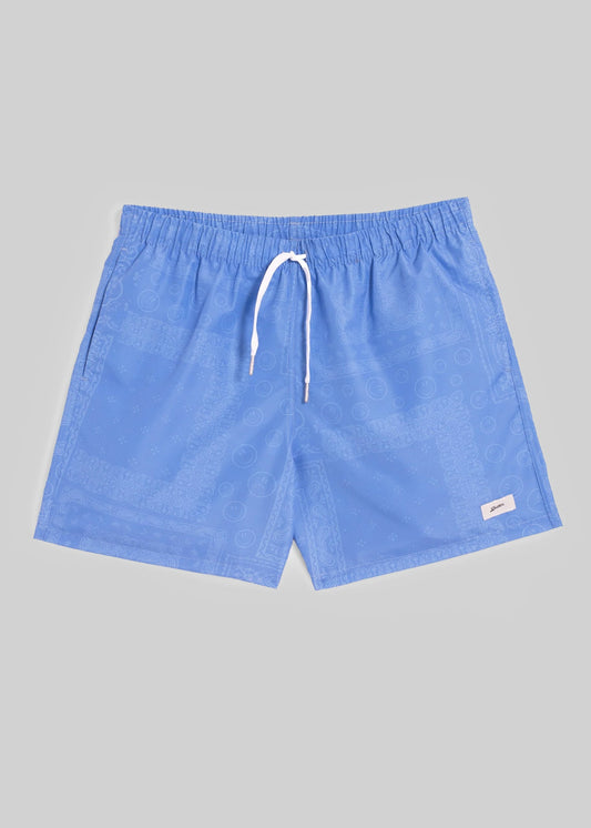 Bather Patterned Swim Trunk