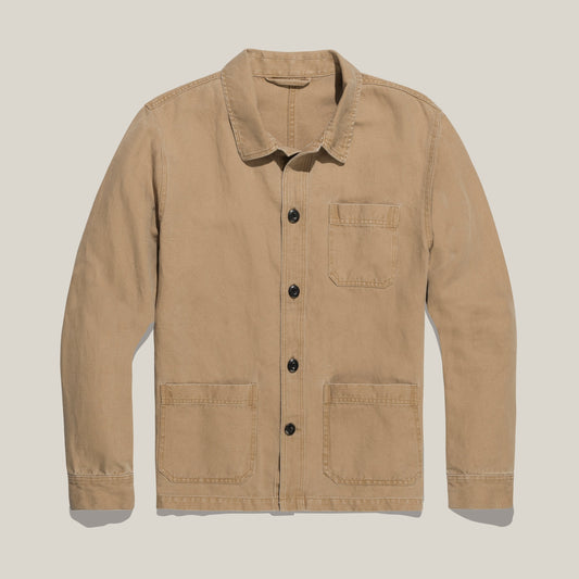 Chore Jacket – Classic Fit – Cotton &amp; Linen