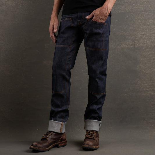 Die Hard Double Knee 14.5oz Straight Leg Shogun Stretch Selvage Denim Jean