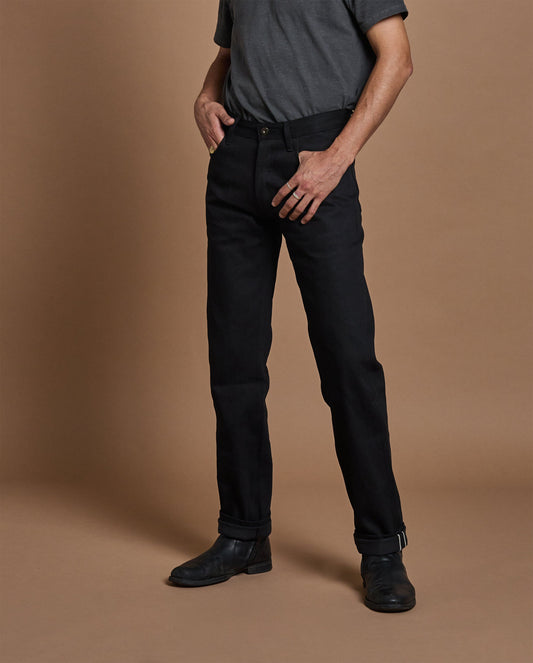 Denim - TPR fit - 12.5oz Nihon Menpu Black/Charcoal Selvedge
