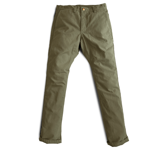 Foundation Essential Canvas Pant - Brushed Sage