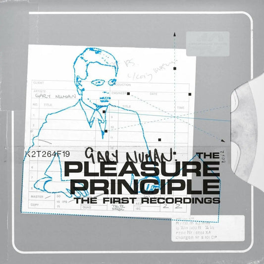 GARY NUMAN : THE PLEASURE PRINCIPLE - THE FIRST RECORDINGS [2X LP ORANGE]