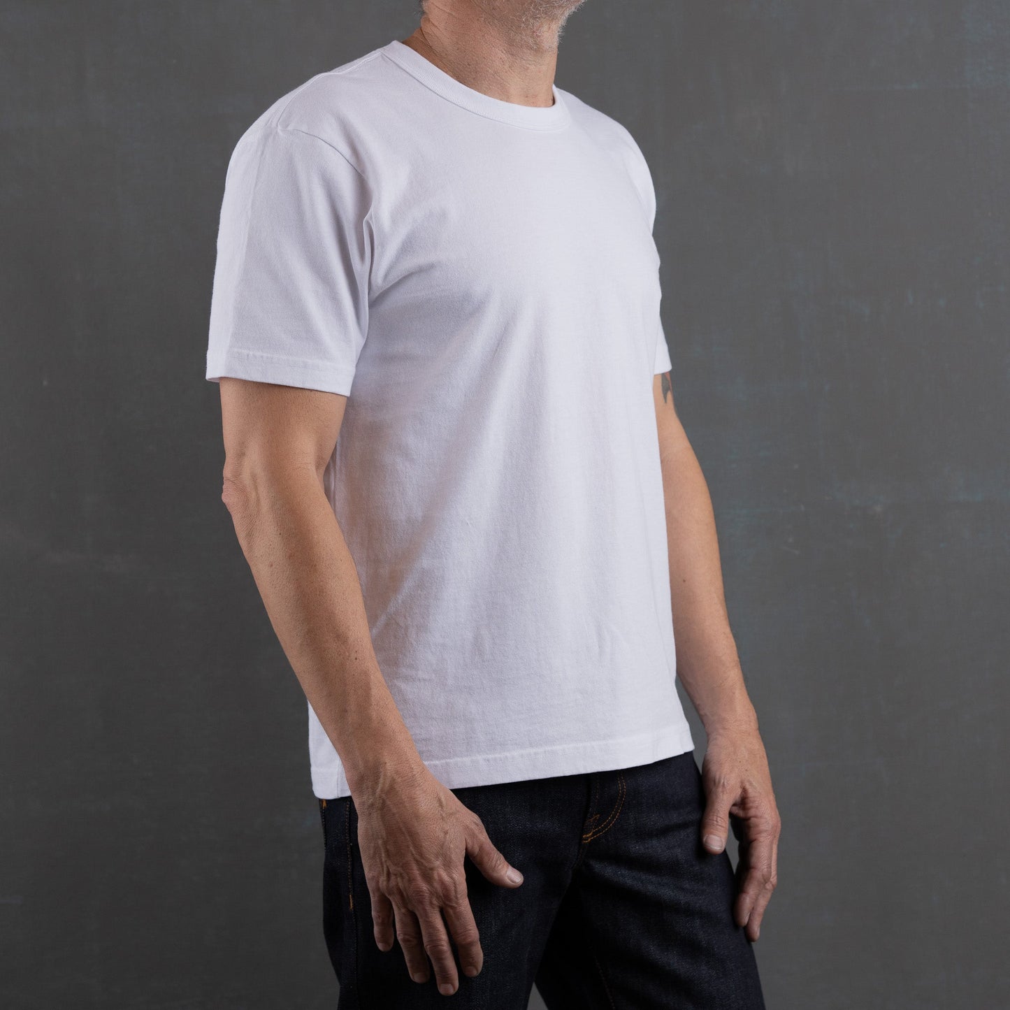 Glory Days Short Sleeve Classic T-Shirt Heavyweight Cotton/White