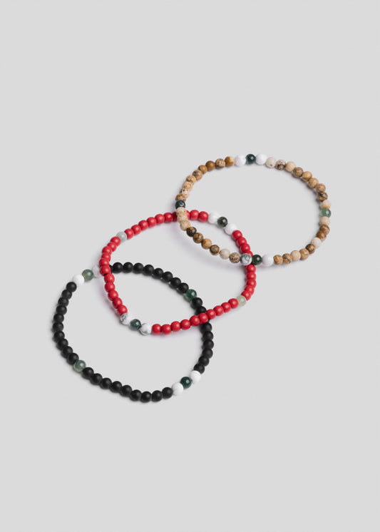 Branco x American Trench Small Bead Bracelet