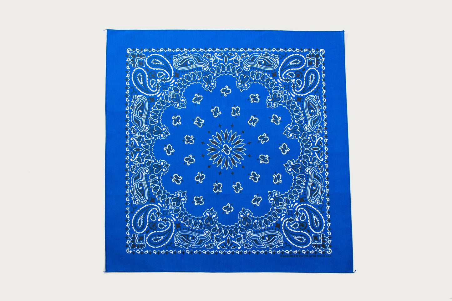 Hav-A-Hank Paisley Bandana - Royal Blue
