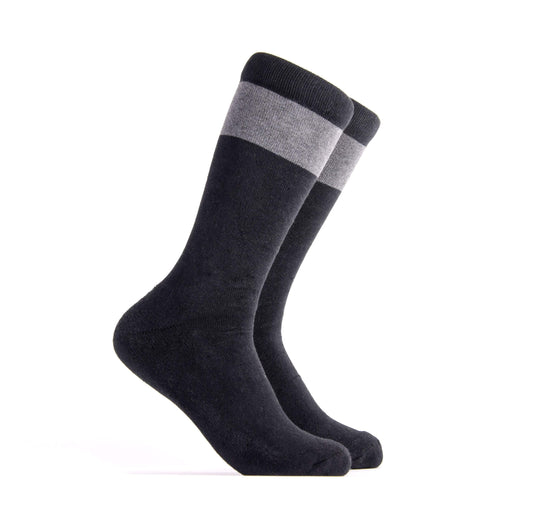 HELM Socks - Black+Grey