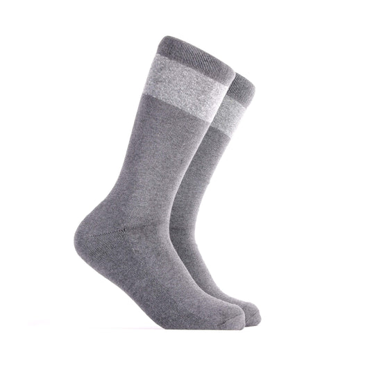 HELM Socks - Steel+Dark Grey
