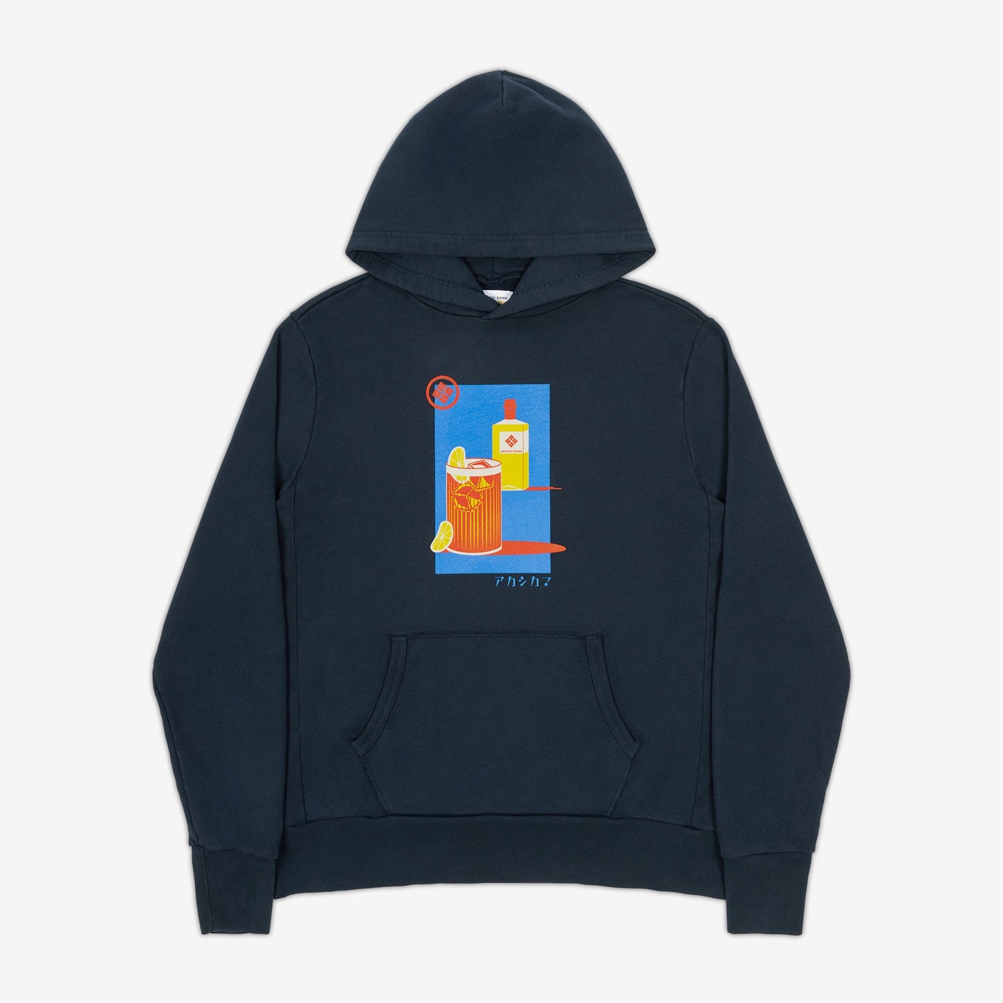 Highball ハイボール Hoodie - Deep Indigo