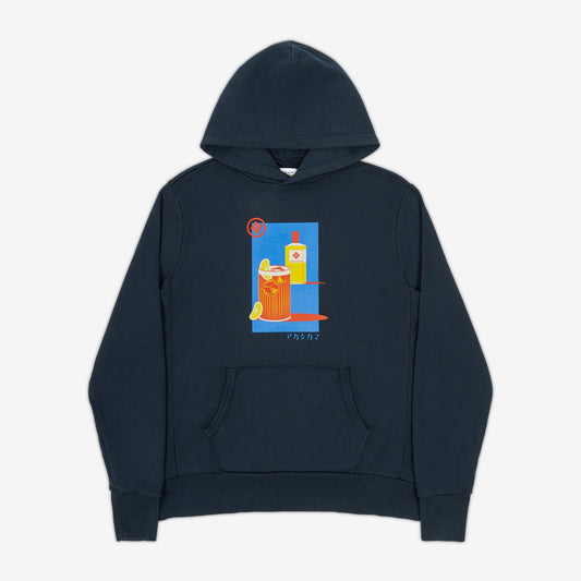 Highball ハイボール Hoodie - Deep Indigo
