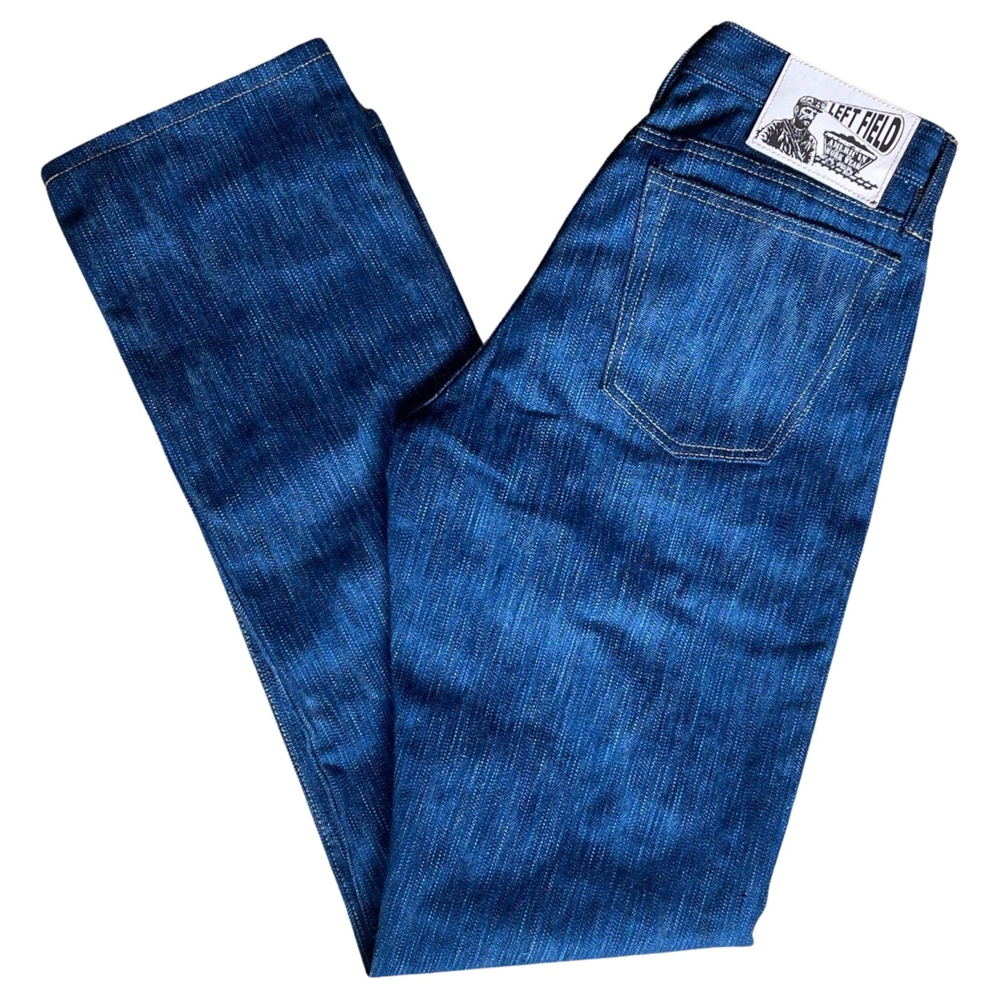 Greaser Tokushima Shoai Hank Dyed denim (Natural plant dyed Indigo)