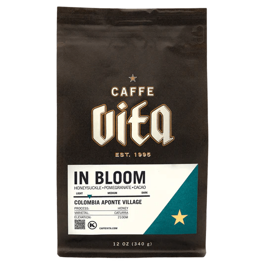 In Bloom: Single Origin [Colombia Aponte Village] (Med Roast)