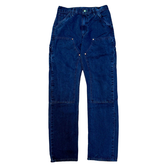 Japanese Indigo Selvedge Duck Double Knee Work Uniform jeans