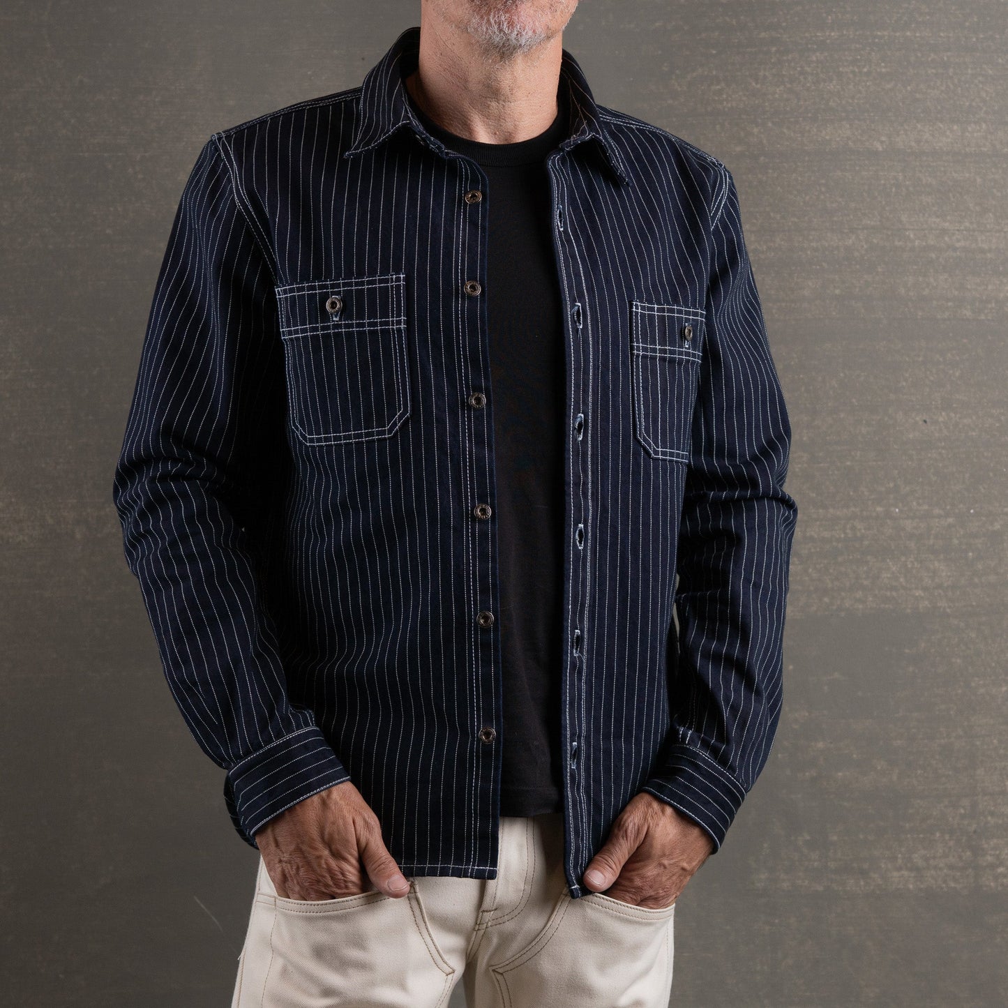 Iron Horse Work Shirt 14oz Wabash Japan Selvage Denim