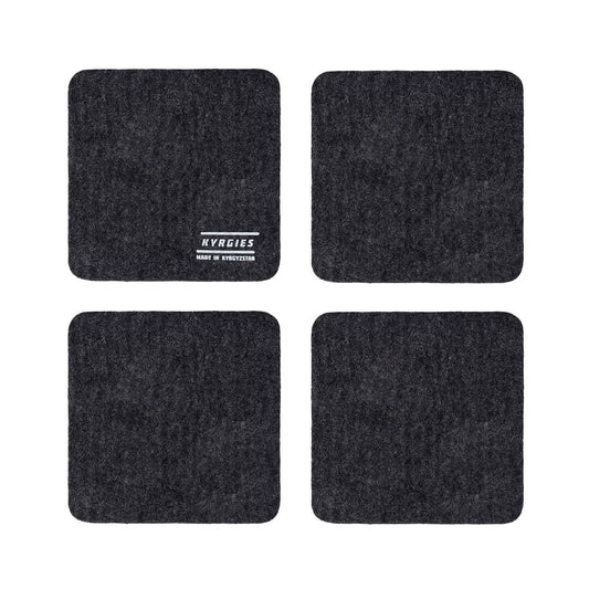 Kyrgies Coaster 4 Pack - Charcoal
