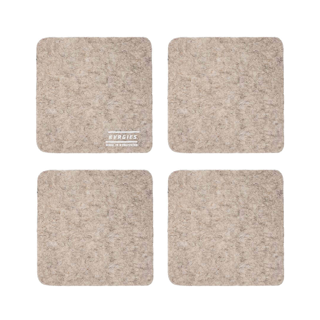 Kyrgies Coaster 4-Pack - Oatmeal