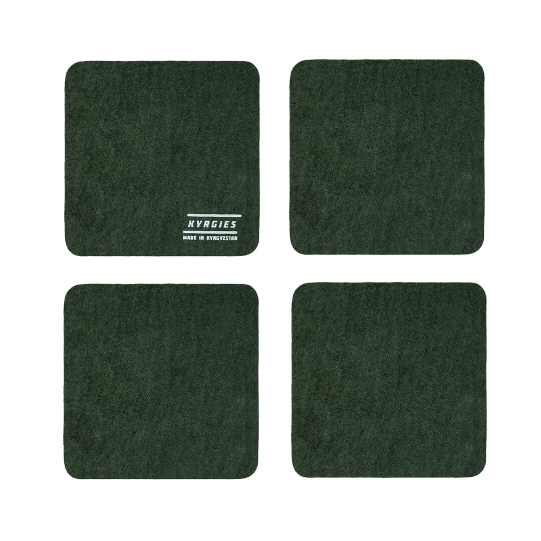 Kyrgies Coaster 4-Pack - Pine Green