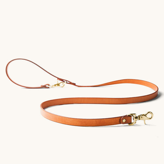 Convertible Canine Lead - Saddle Tan