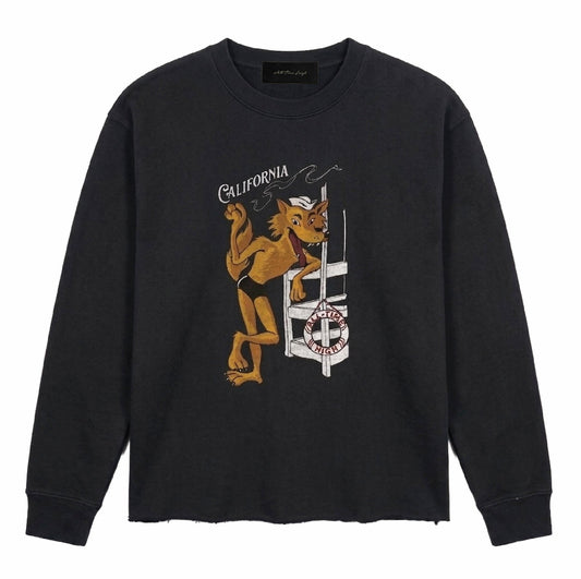 Lifeguard Chopped Longsleeve (Rinsed Black)