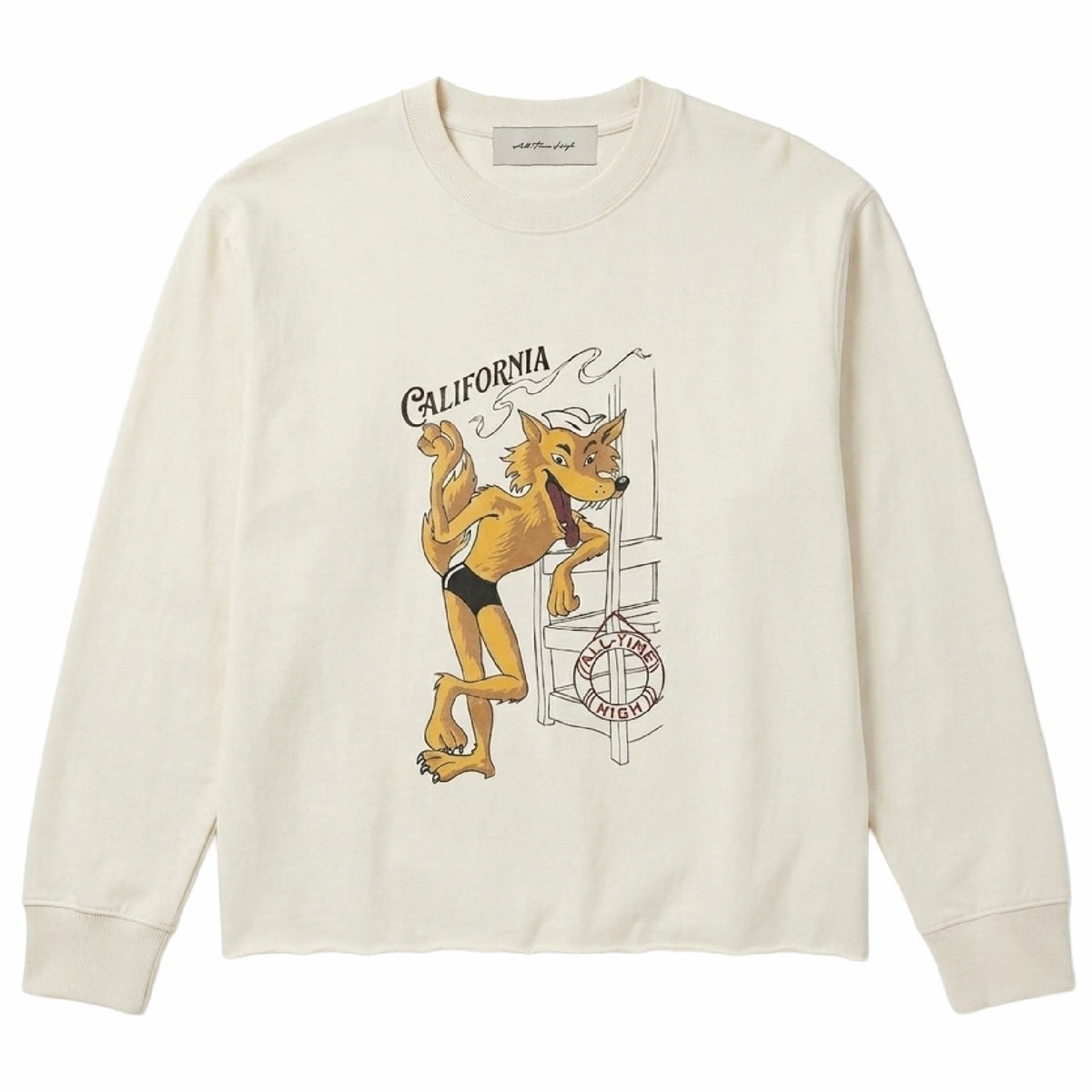 Lifeguard Chopped Longsleeve (Vintage White)